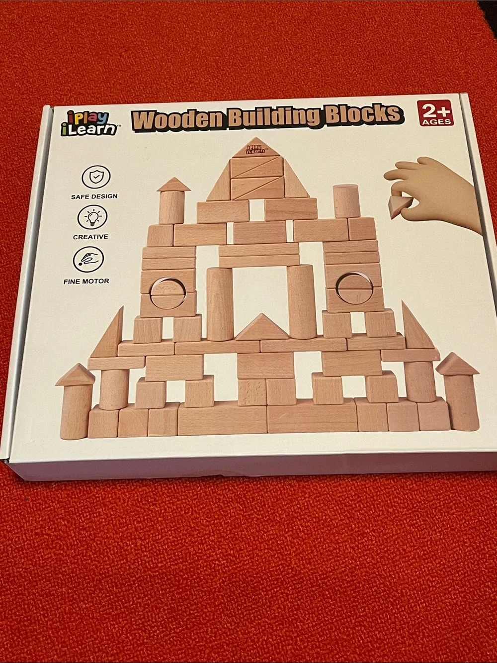 Wooden Building Blocks Set